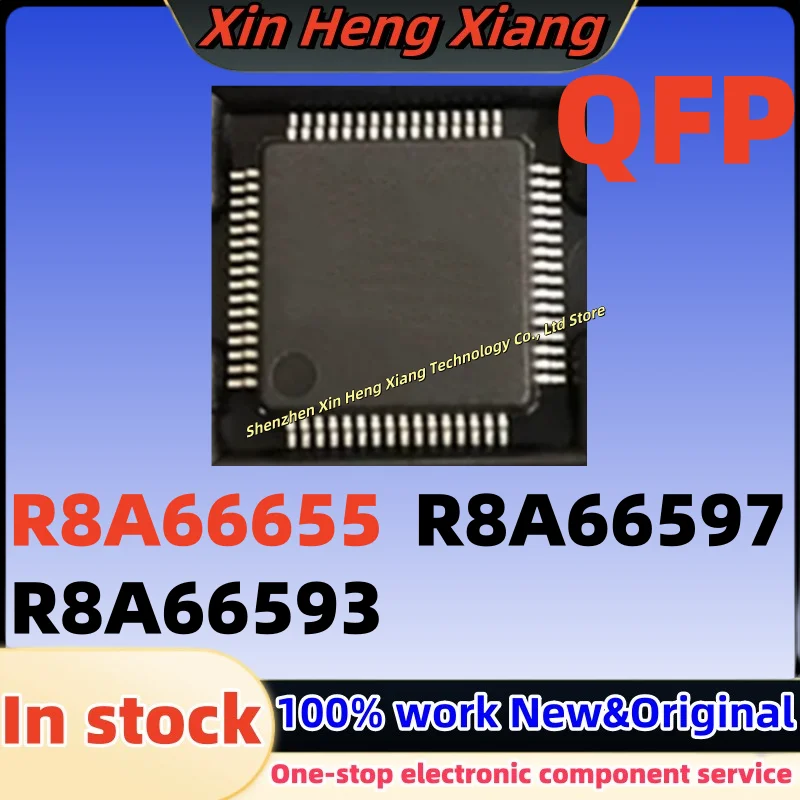 (1pcs)R8A66593FP R8A66597FP R8A66593 R8A66597 QFP-80 R8A66655 R8A66655FP QFP-100