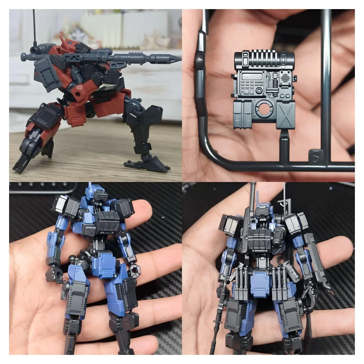 Sheik Mainland 1/18 3MIN Projekt FENRIR A6 Angriffstyp 1 Stück Ohne Box Hochartikulierter Mech-Bausatz Desktop-Display Sammlerstück – Detail 25