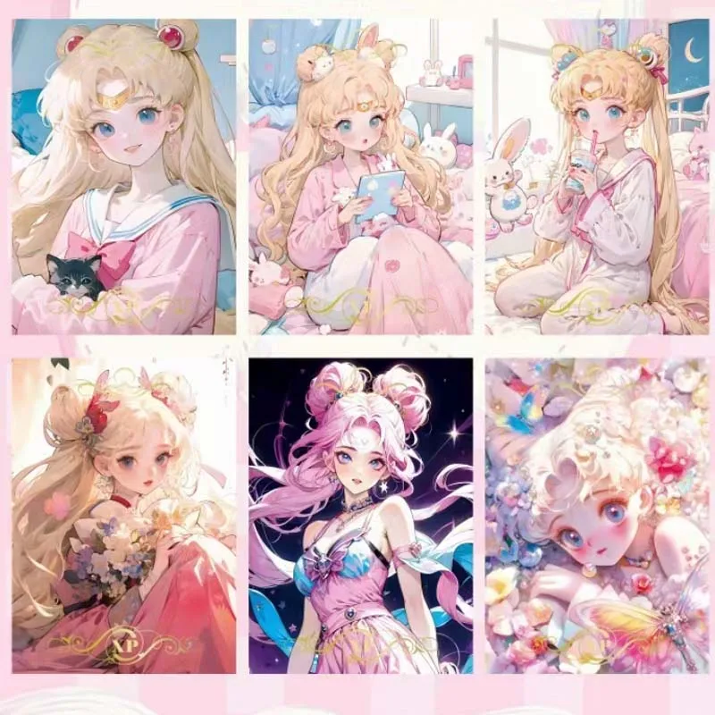 Limited Sale New Style Sailor Moons Card ACG Goddess Story Dragon Year Treasure Cards Aesthetic Anime Goddess Collection Card