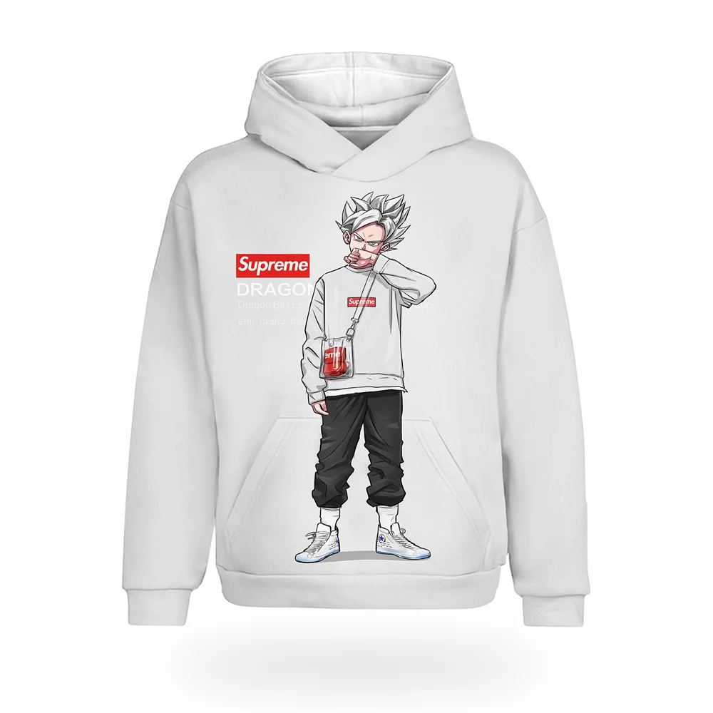 2024 Nieuwe Hot Dragon Ball Goku 3d Geprint Heren Cosplay Hoodie Kinderen Street Vrijetijdsbesteding Top Lange Mouw Herfst