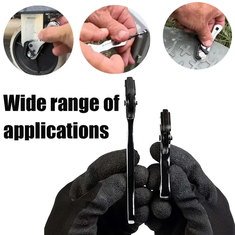 

VOFUN-The Mini Stubby, Мини-саморегулирующийся ключ, Мини Stubby Wrench, Мини Stubby Pipe Vice Wrench, Портативный гаечный ключ