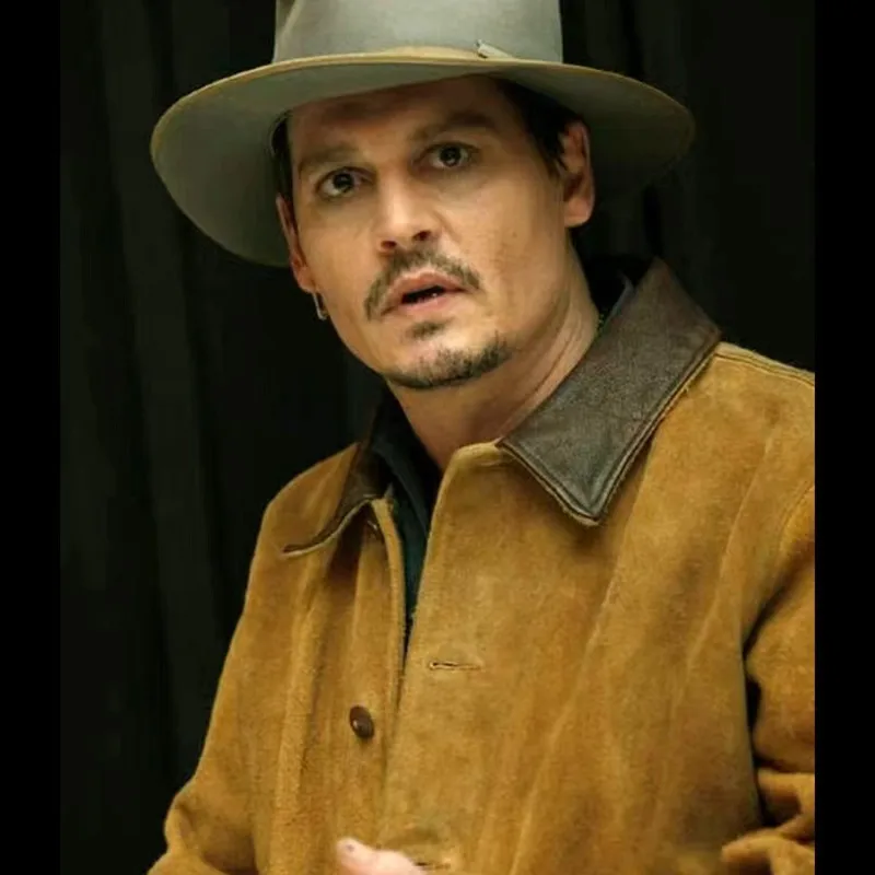 

Elegant fashionable and casual solid-color leather coat