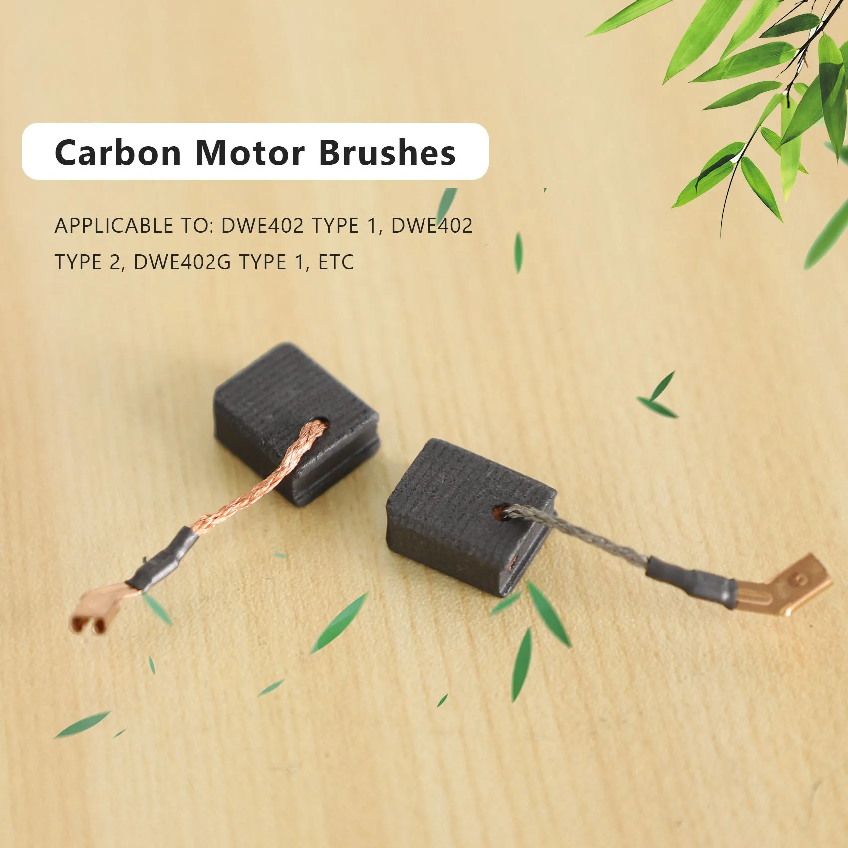 L68ACarbon Motor Brushes N257540 Compatible for Dewalt DWE402 DWE402G DWE402N DWE4212-B3 DWE43113 DWE4222N A