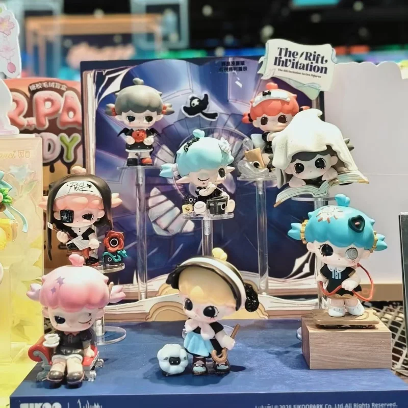 SIKOOPARK LULUMI Rift Invitation Series กล่องตาบอดอะนิเมะ Action Figure Guess กระเป๋าเครื่องประดับตุ๊กตาตกแต่งบ้านตุ๊กตาของขวัญ