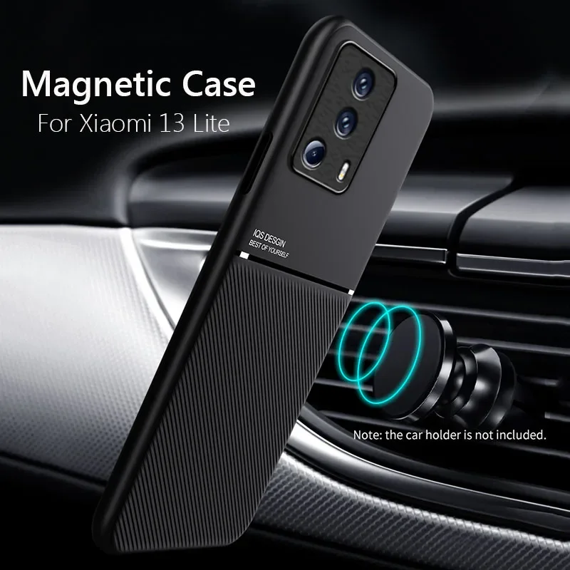 For Xiaomi 13 Lite Case Magnetic Cover Soft Frame Funda For Xiaomi13 Lite Xiaomi13Lite 5G Phone Cases Capa