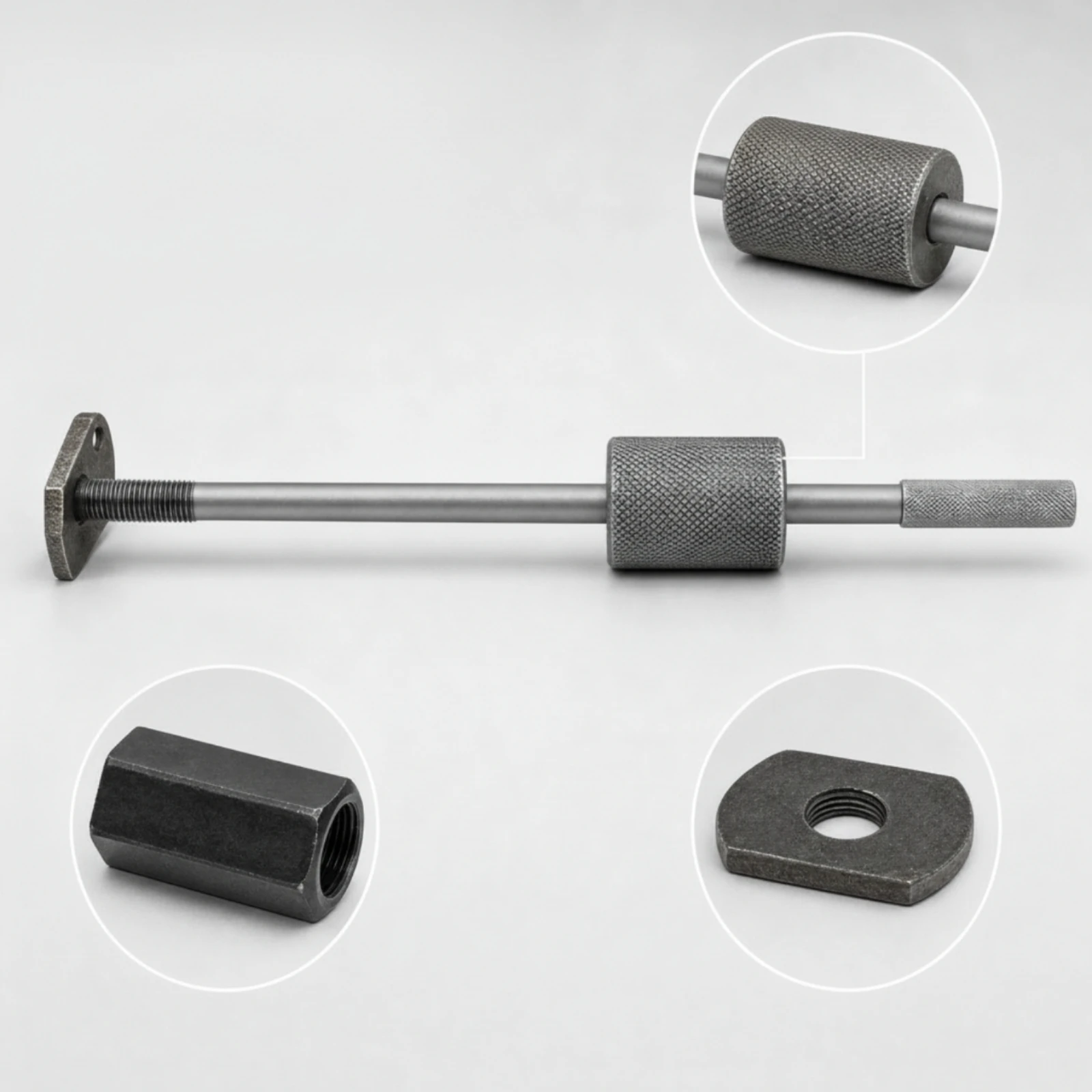Extractor de ejes metálico con - Hydraulic Bearing Puller Set reseña y precio