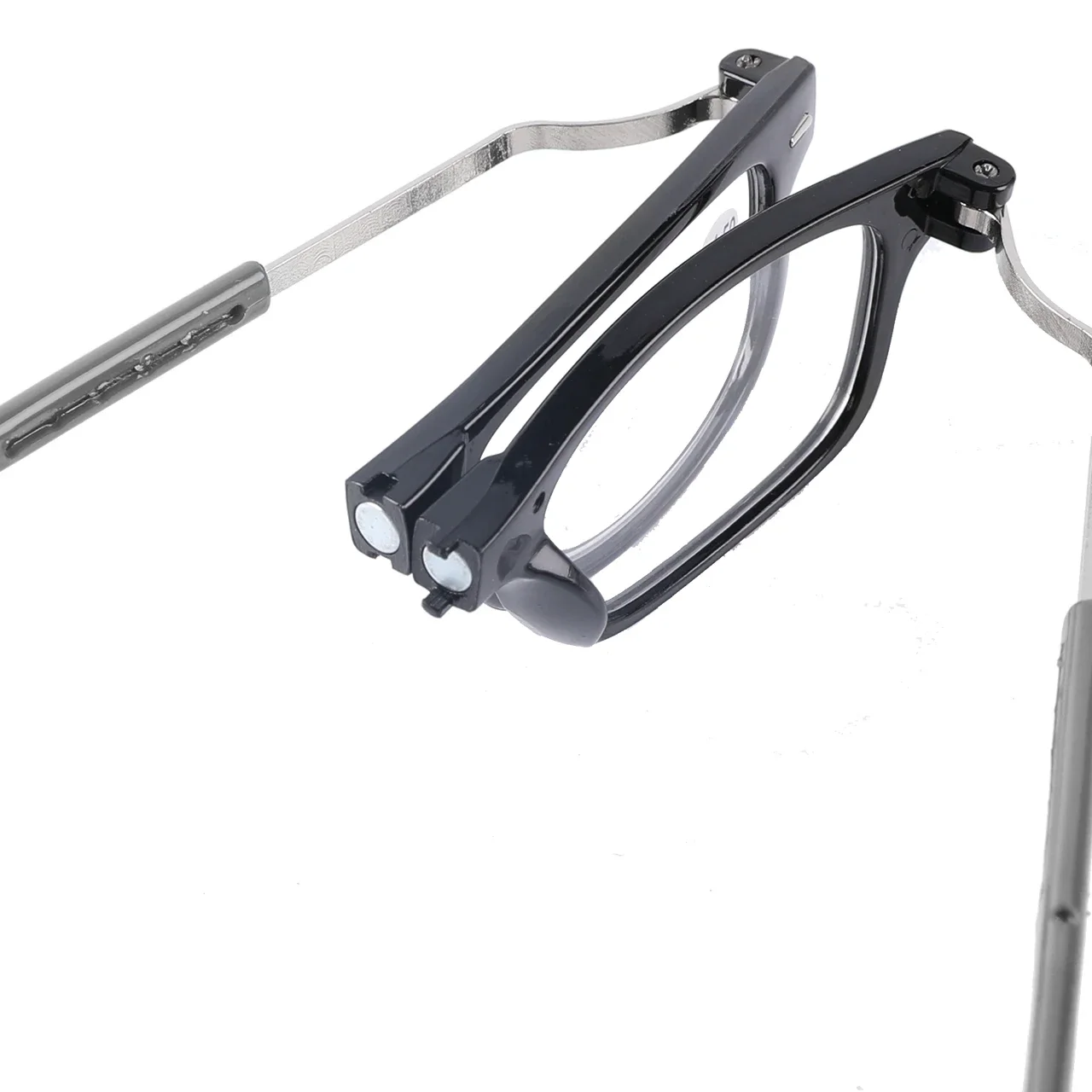 Tragbare faltbare Lesebrille, hochauflösendes Kunstharz, modische Presbyopie-Brille – Detail 6