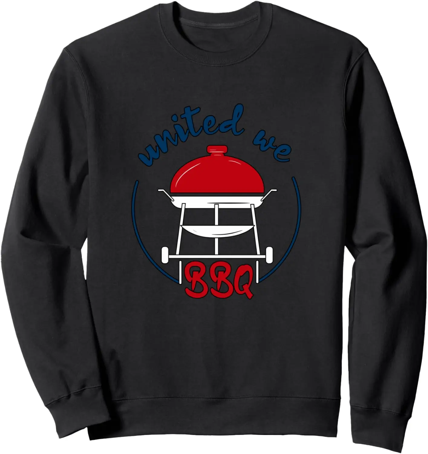 Funny 4th Of July Independece Day United We Barbecue Sweatshirt