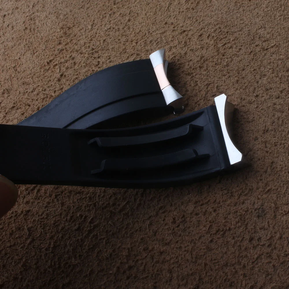 Пара изогнутых концевых звеньев для часов Rolex Tudor, Аксессуары для часов из нержавеющей стали, 20 мм 21 мм