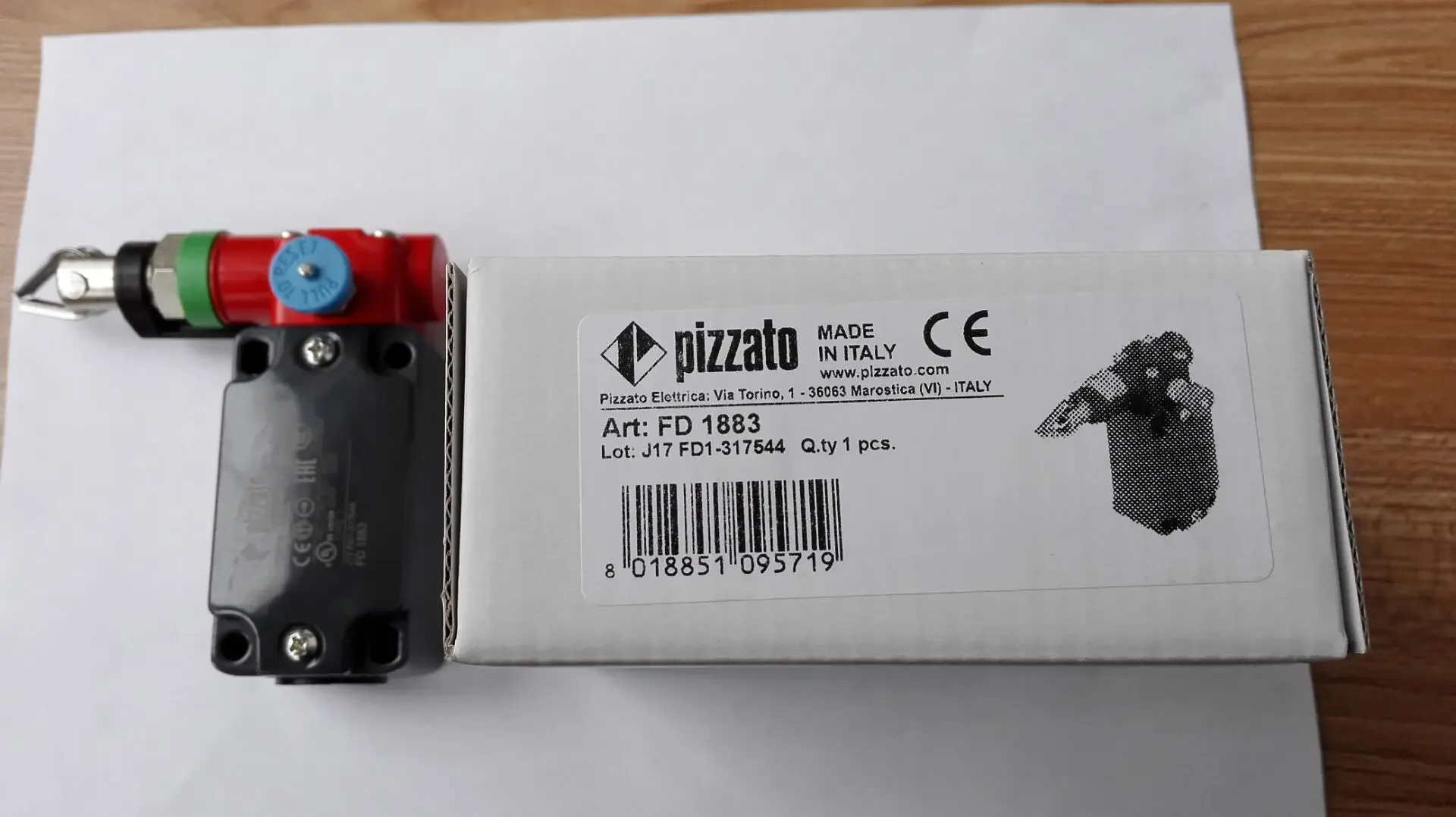 New Original Pizzato rope switch FD1883