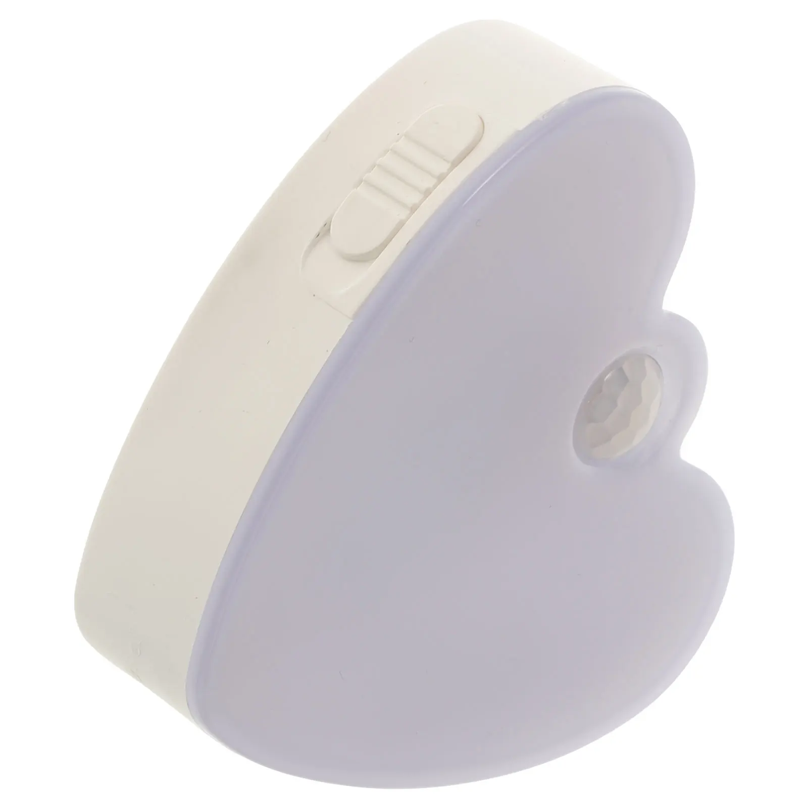 

Heart Shaped Night Lamp USB Rechargeable Wall Mountable Body Sensor Light Cabinet Sconce High Quality LED Beads Design