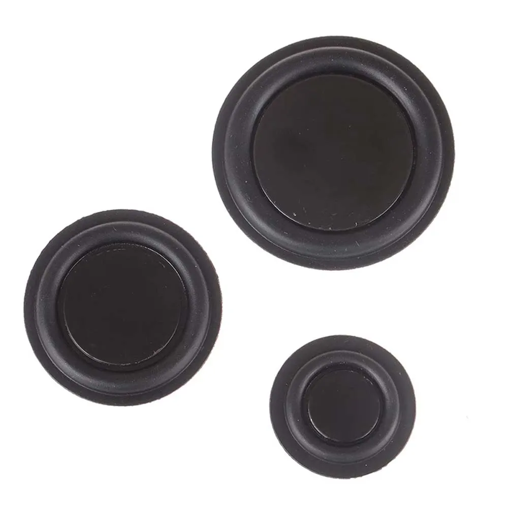 2pcs 45mm Subwoofer Speaker 30mm Repair Kit 40mm Speaker Vibration Membrane Passive Radiator Bass Rubber Woofers