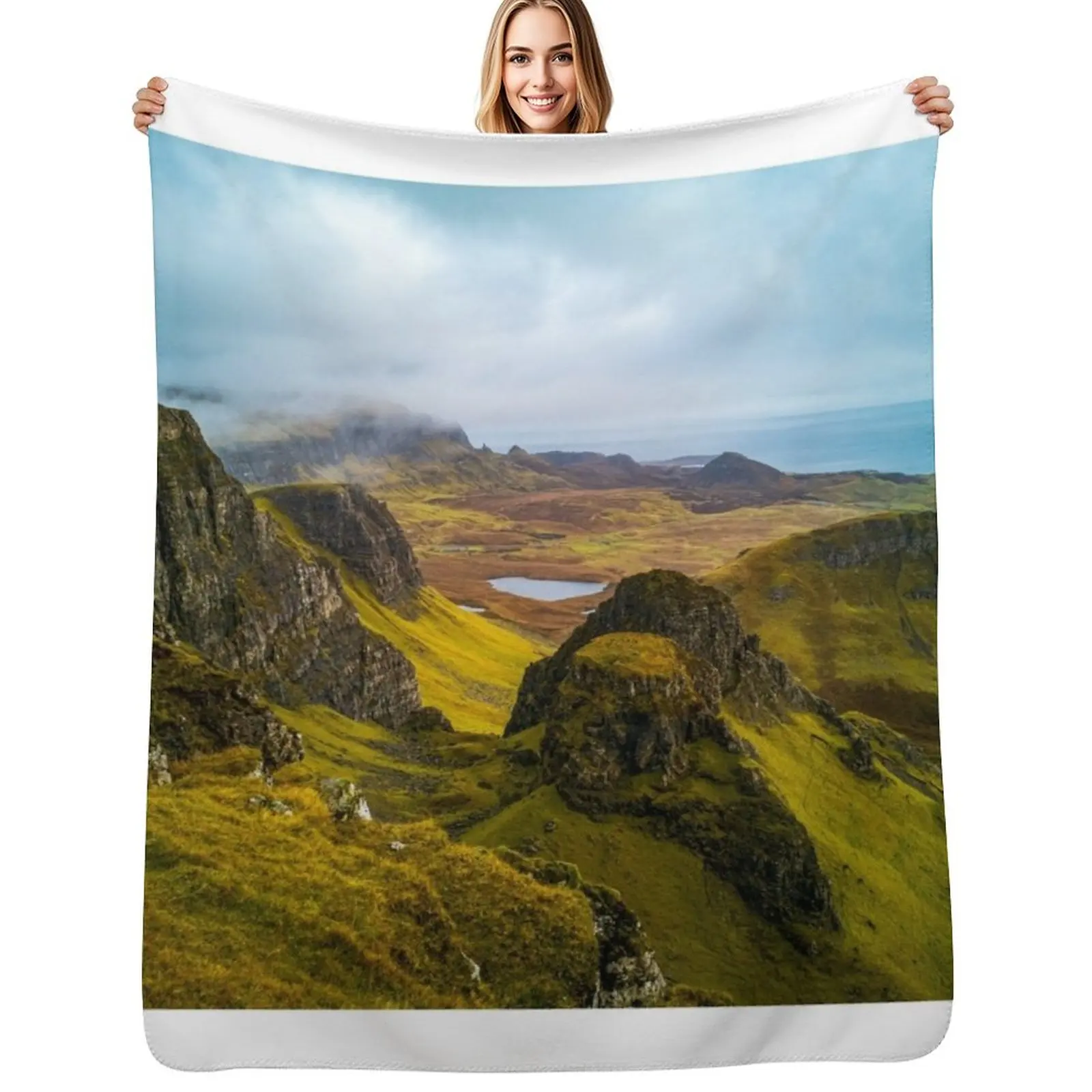 

Isle of Skye Throw Blanket For Baby Warm cosplay anime Furry Blankets