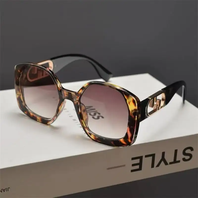 

INS New 2025 Oversized Square Women Sunglasses Ladies Men Fashion Brand Design Anti Blue Light Glasses Polygon Sun Glasses UV400