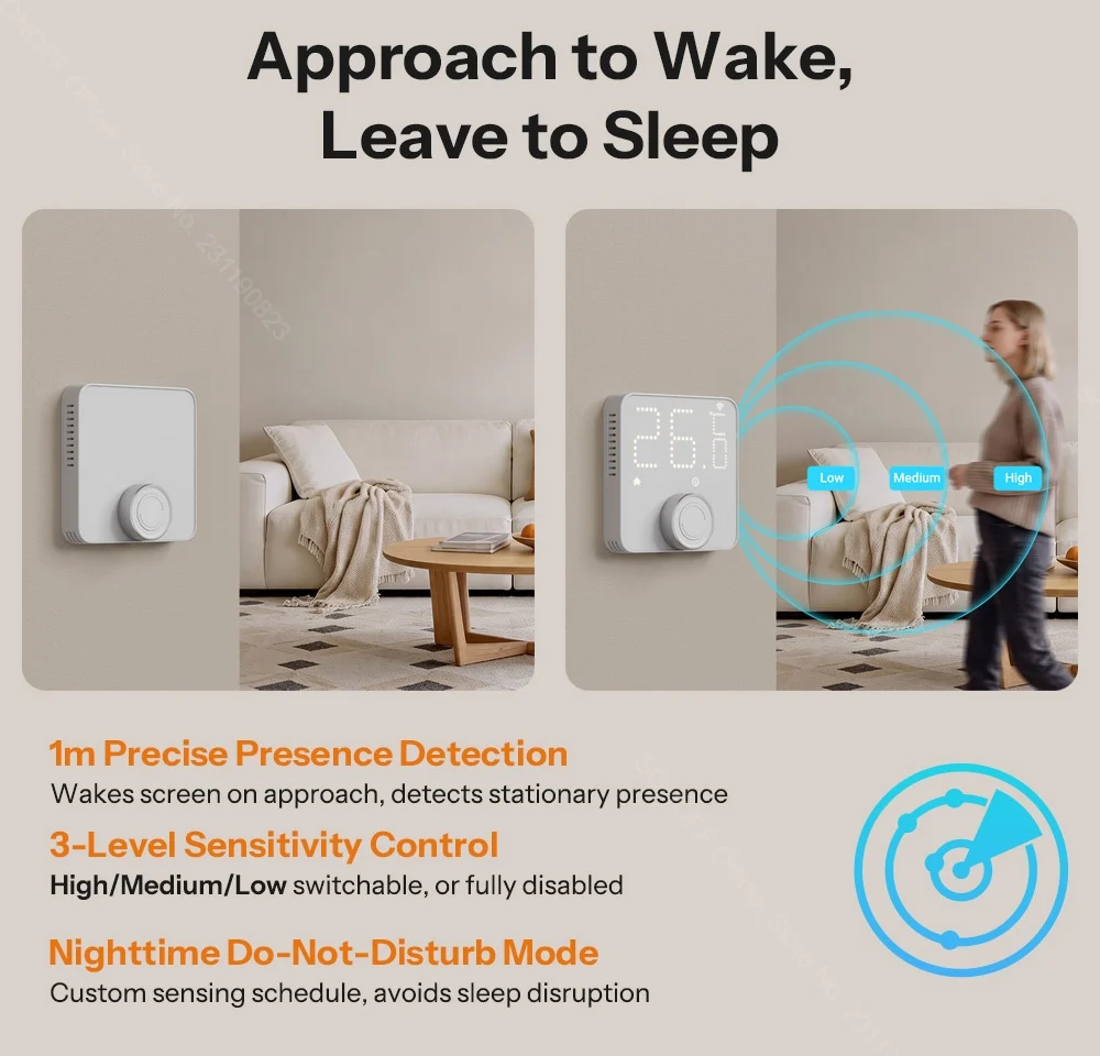 SONOFF Zigbee Smart Thermostat für Heizkessel und Fußbodenheizung TP-WGZBA Matter App-Steuerung Intelligenter Zeitplan Alexa Google Home – Detail 9
