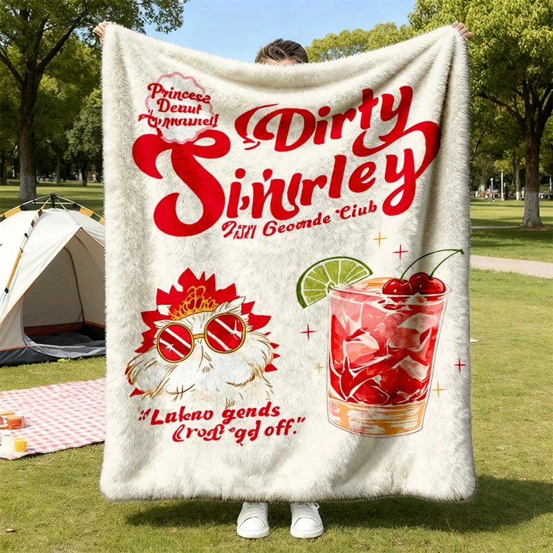 Princess Donut Dirty Shirley Club Flannel Throw, The Desperado Club Cozy Blanket, Dungeon Crawler Carl Mongo, Ride or Ro