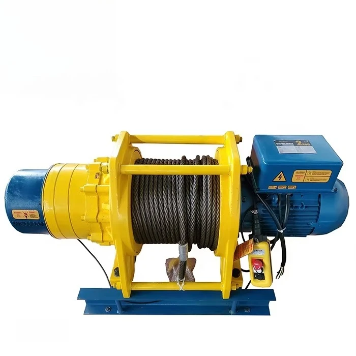 ALLMAN Electric Winch 1 Ton 220V Electric Wire Rope Winch