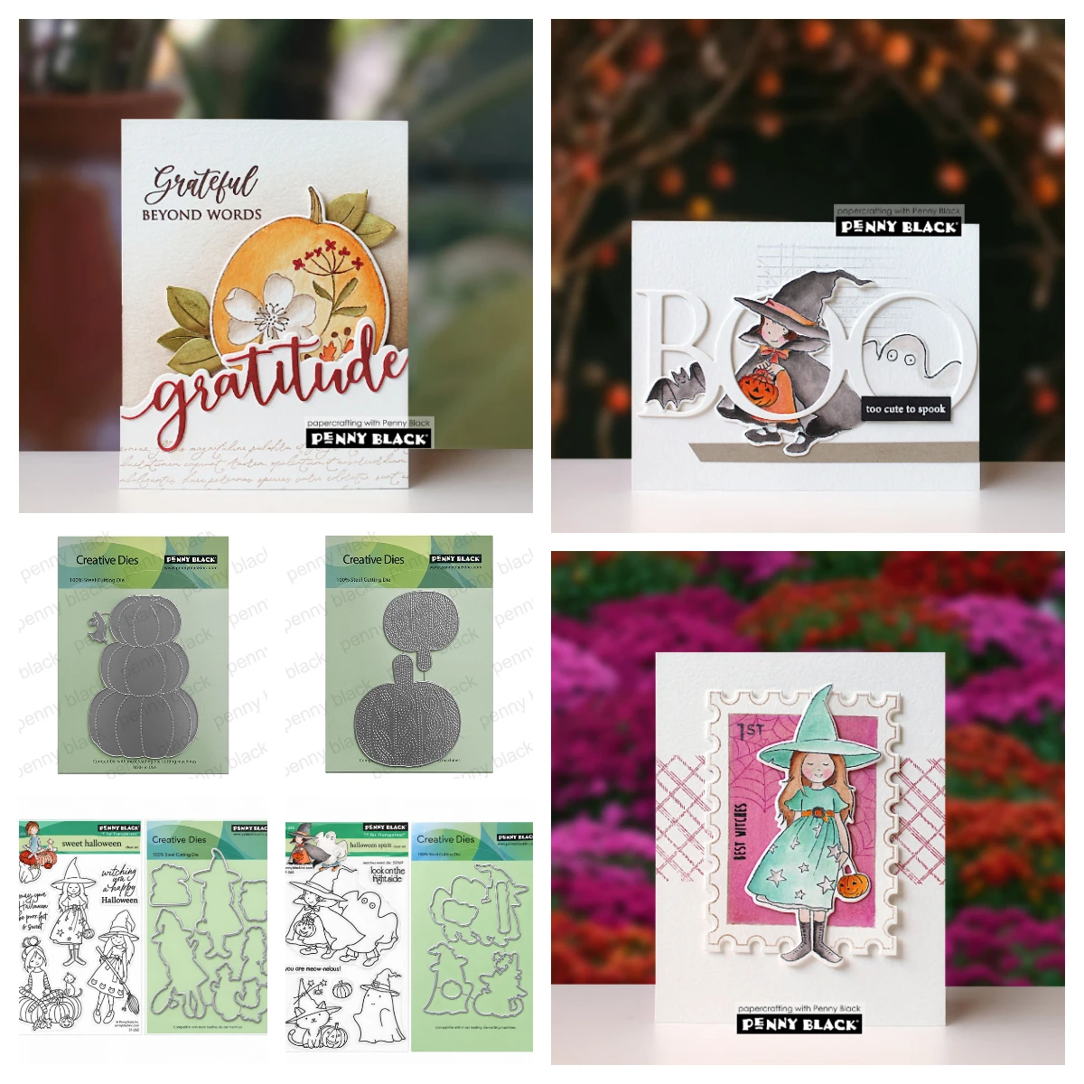 Neue Halloween-Stempel, Metall-Stanzformen, transparente Stempel für DIY-Geburtstagskarten, Albumrahmen, Dekoration, Scrapbooking-Vorlage