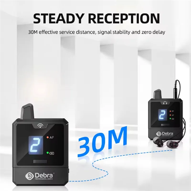 Excellent-DEBRA PROFESSIONAL AUDIO Audio IEM Er-Mini Protable Li-On Rechargeable For Audio Professional Stage Monitoring