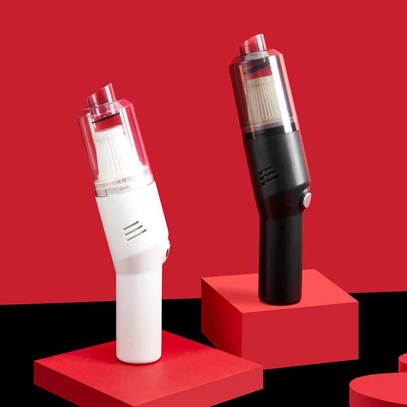 자동차 진공 청소기 무선 충전 자동차 습식 및 건식 미니 애완 동물 털 휴대용 총