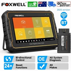 FOXWELL GT60BT OBD2 Diagnostic Tool Full System Active Test Car Code Reader 24 Reset Service OBD 2 Automotive Scanner
