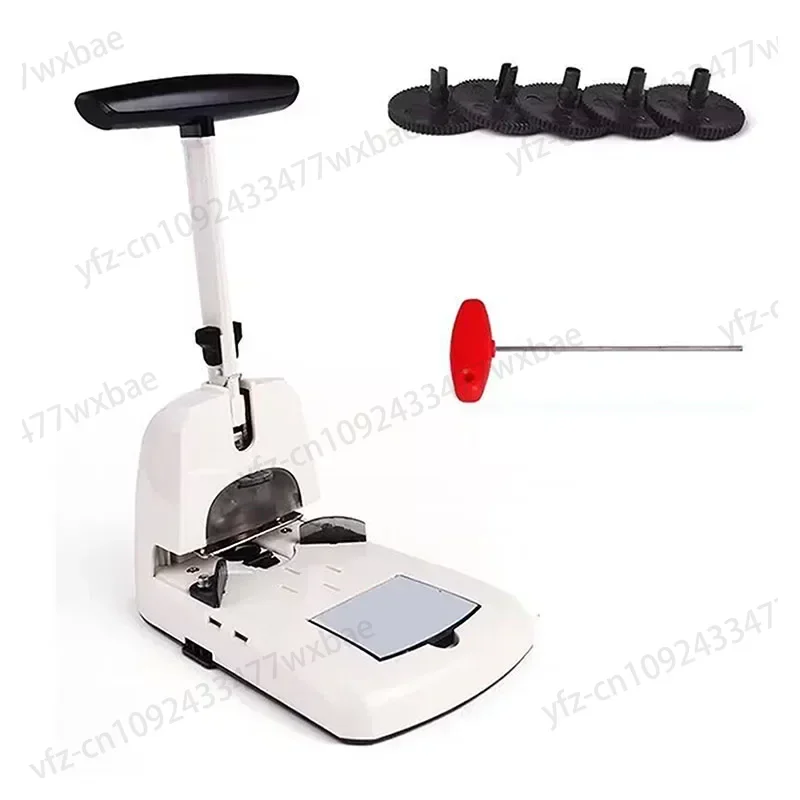 6 in 1 Round Corners, Semi-Circle, Punch, Paper Cutter, Cut Corners, PVC Business Cards,  Manual Office Rounding Device