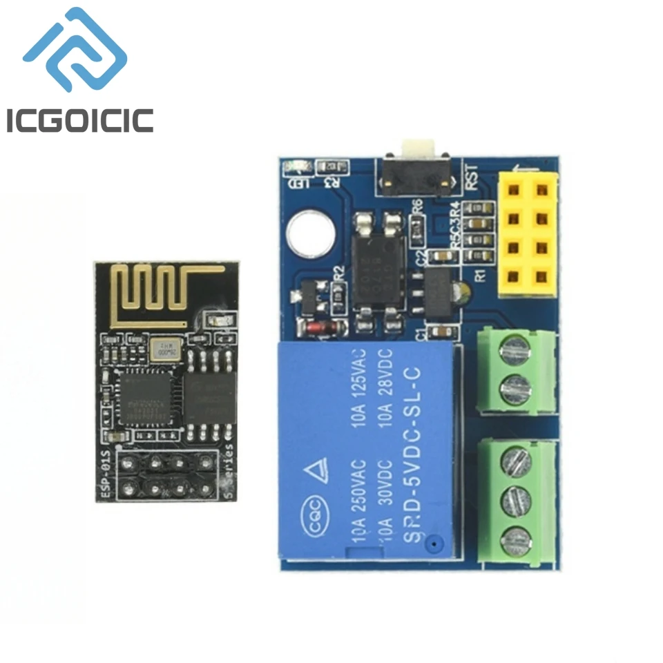 ESP8266 ESP-01S 5V modulo relè WiFi cose Smart Home interruttore di controllo remoto per Arduino Phone APP ESP01S modulo WIFI Wireless