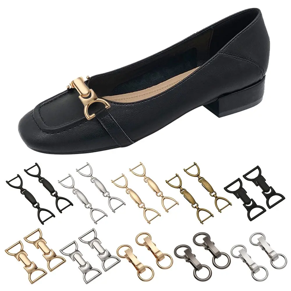 

1PCS New Fashion Garment Hardware Clothing Accessories Shoes Buckles DIY Shoes Bag Metal Shoe Chain Metal Buckles
