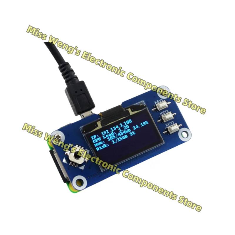 

1.3inch OLED HAT SPI/I2C interface mini display screen