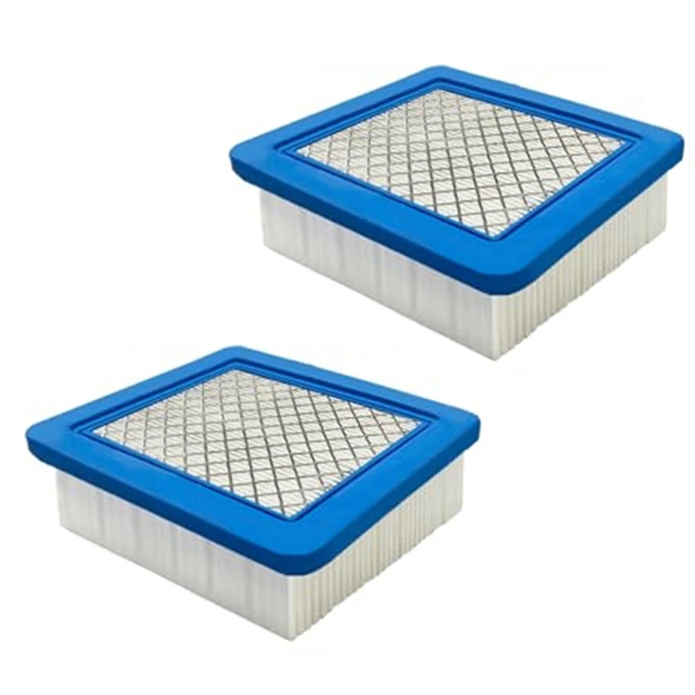 2 Piece Air Filter Set Muffler Lawn Care Filter 10*10*8cm Air Filter Easy Installation Enhanced Filtration Maintenance Equipment