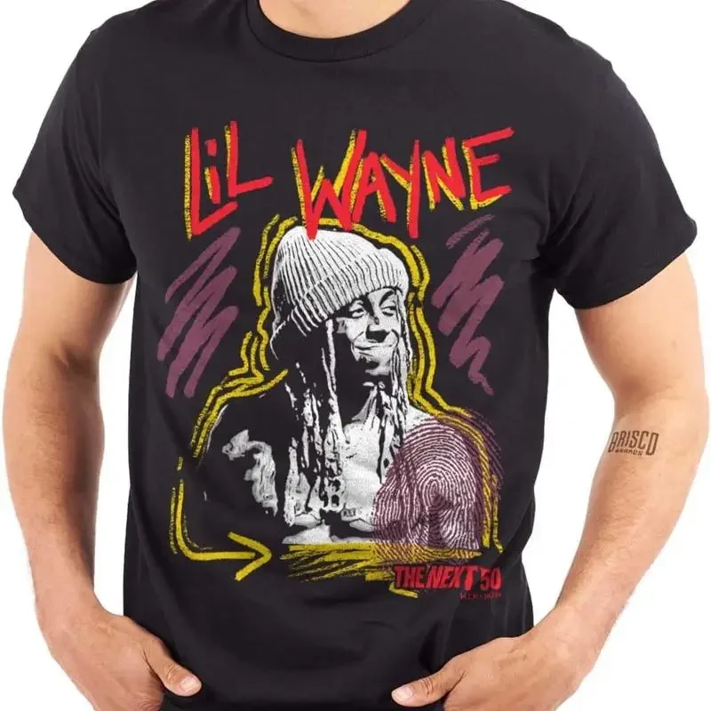 Lil Wayne Graffiti Next 50 Hip Hop T Shirt Men or Women