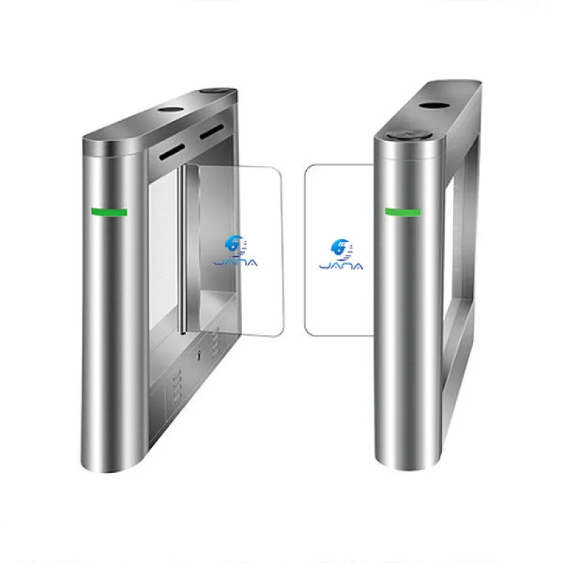 مخصص. بوابة الباب الدوار لمدخل الأمن الإلكتروني عالي الجودة مع بطاقة RFID والتحكم في الوصول إلى رمز الاستجابة السريعة عالي السرعة