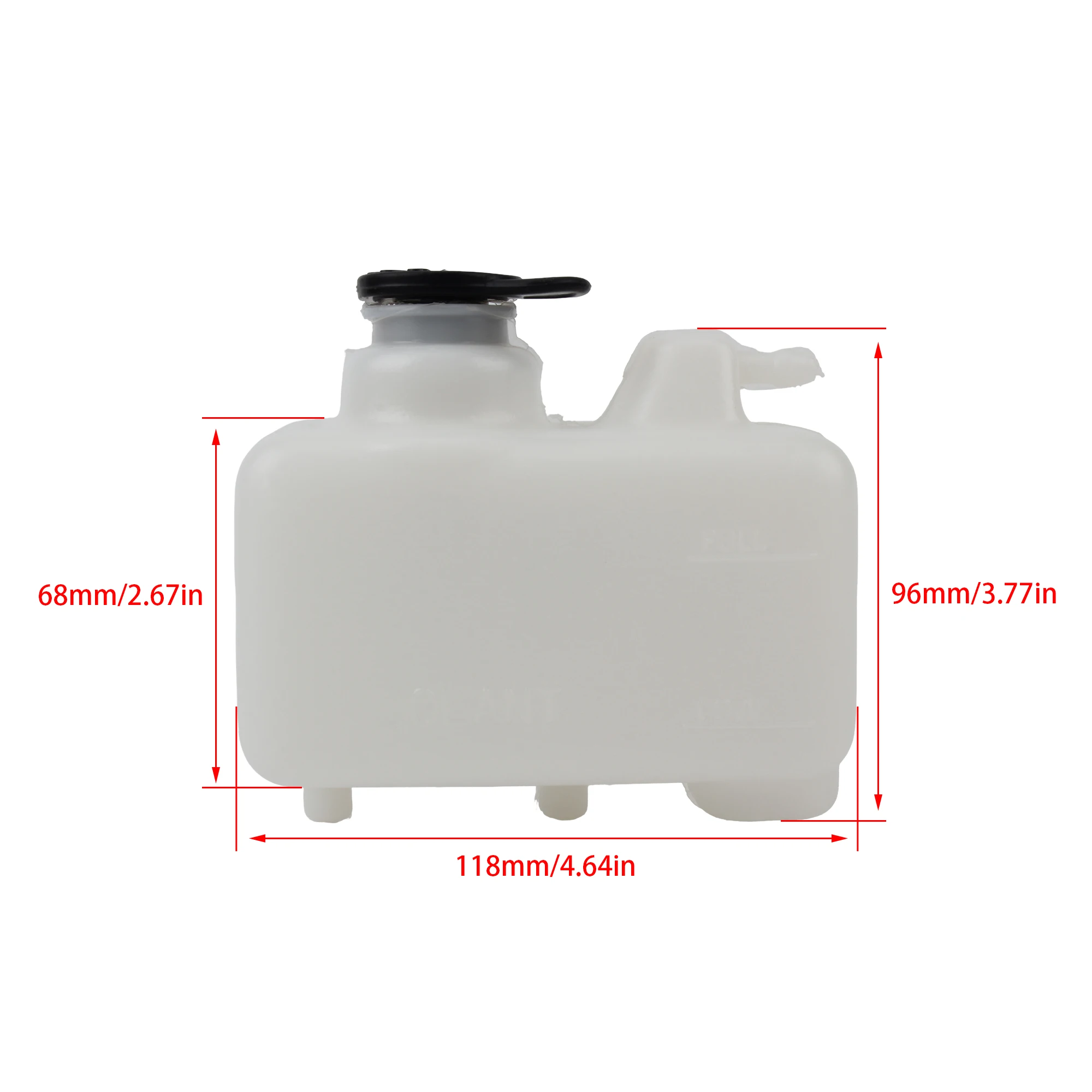 ل ATV ياماها بانشي YFZ350 YFZ 350 1987-2006 ATV خزان المبرد خزان المياه زجاجة المبرد تجاوز خزان خزان خزان #6