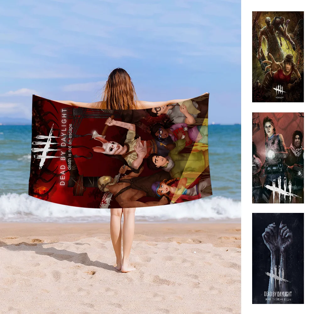 Dead-By-Daylightes Games Big Microfiber Beach Towels Quick Dry Towel Sand Beach Towels Pool Towel For Travel Swim Pool Yoga