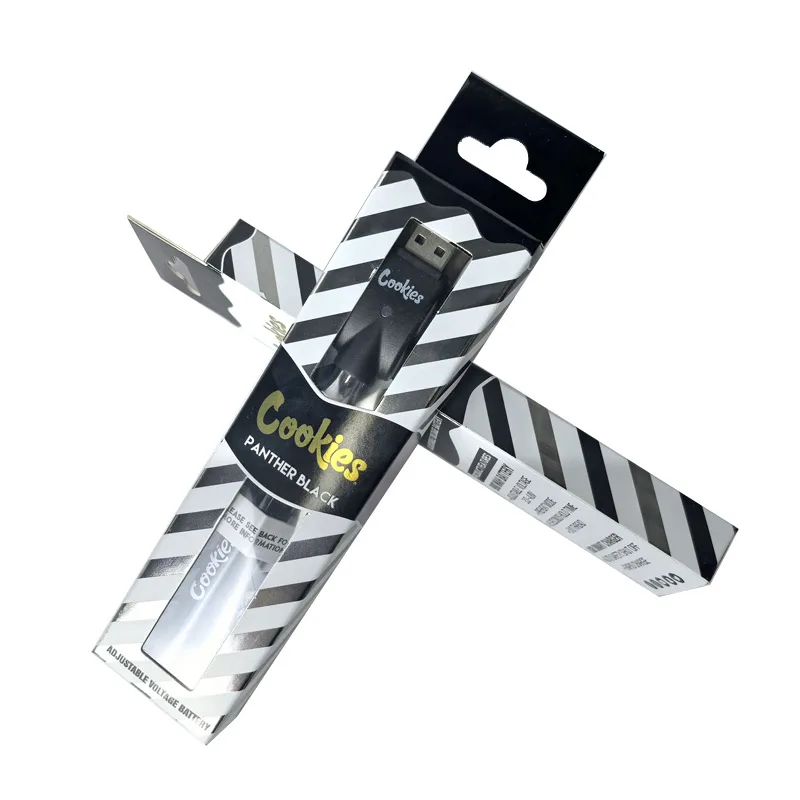 10 قطعة/الوحدة الكوكيز تويست التسخين البطارية مع صندوق 900 مللي أمبير 3.3 فولت-4.8 فولت قابل للتعديل الجهد 510 موضوع Vape القلم السجائر الإلكترونية