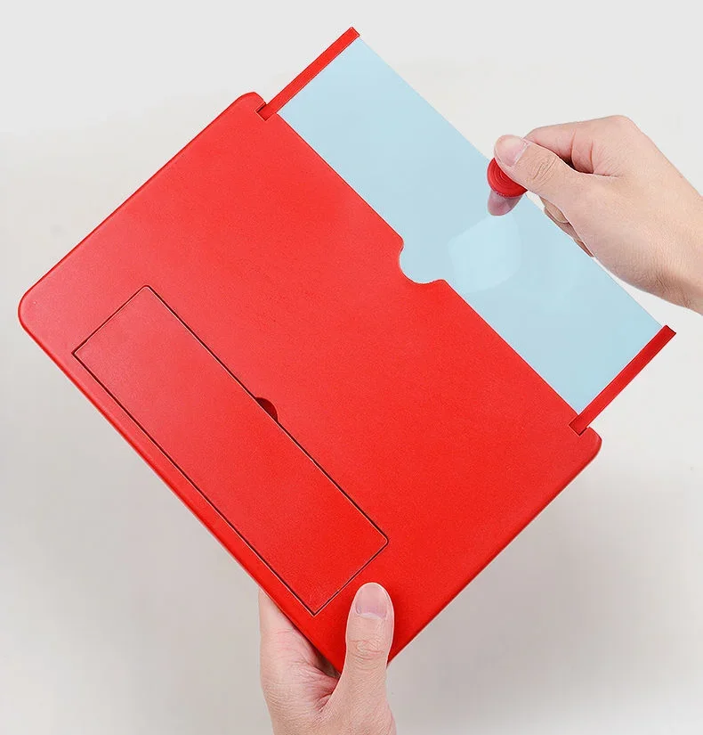 Amplificatore dello schermo del telefono cellulare da 10 pollici proiettore 3D HD lente d'ingrandimento Video del telefono cellulare staffa di ingrandimento dello schermo ingrandita pieghevole