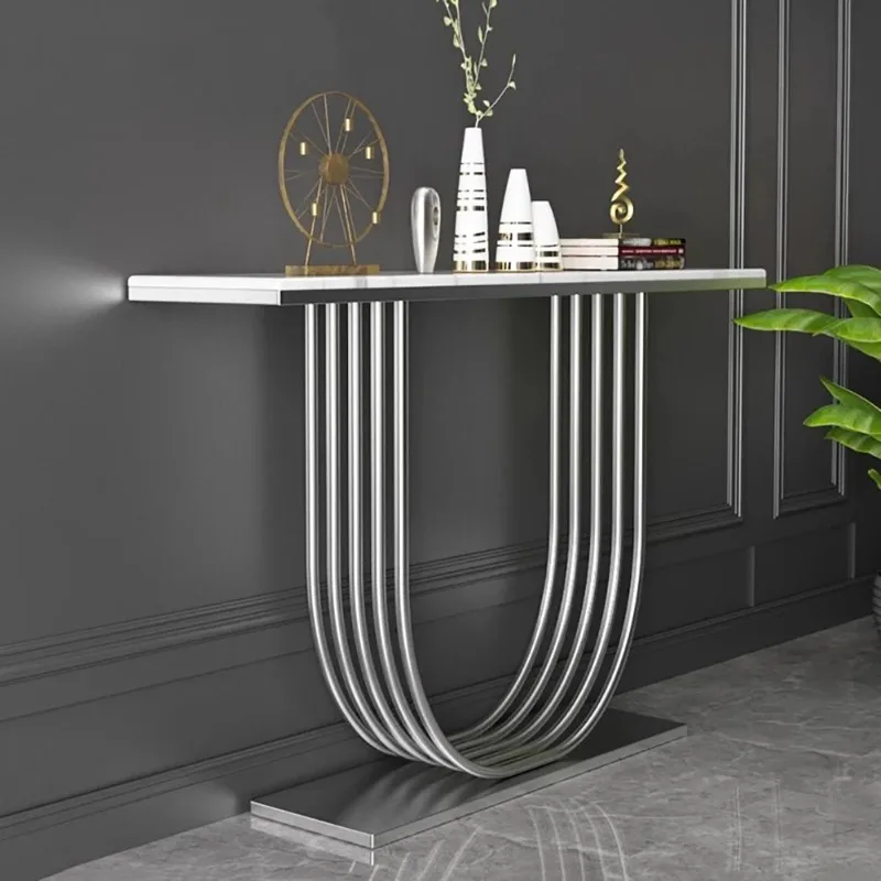 Modern Minimalist Console Table Beauty Elegant Trendy Classic Console Table Simple Design Wohnzimmer Tische Modern Furniture