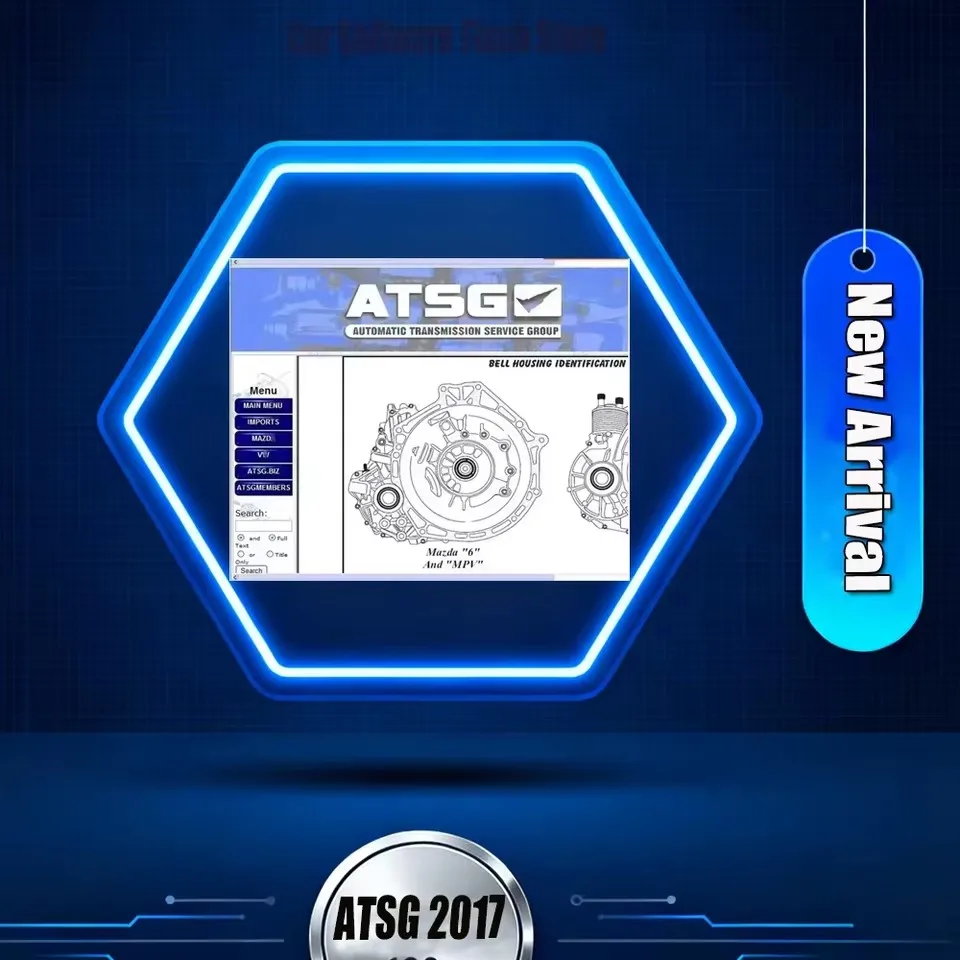 

Программное обеспечение для ремонта автомобилей ATSG 2024, автоматические трансмиссии, информация о ремонте сервисных блоков, dia
