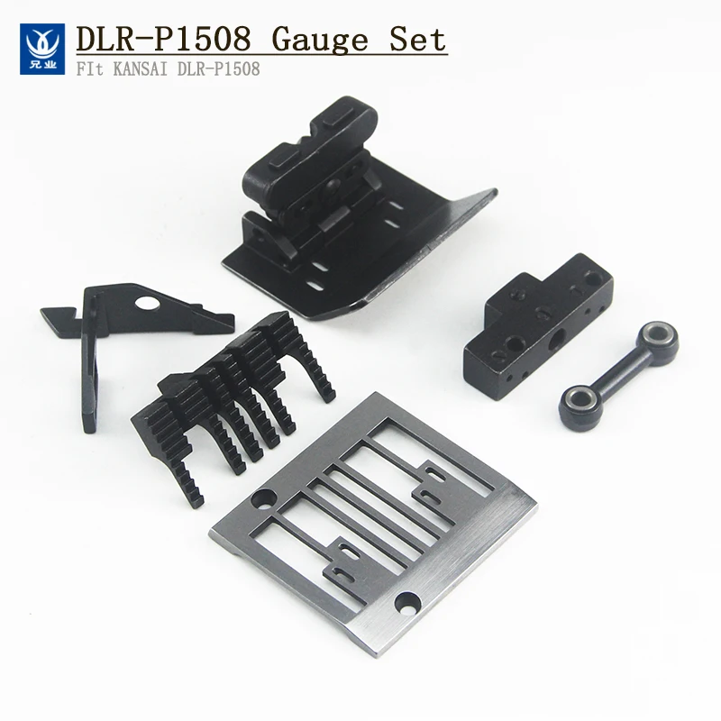 

Kansai Special DLR-1508P-E 1-1/2'' Sewing Machine Gauge Set 1-3/8" 1-5/8" 14-581 15-581 17-5810-1 12-5810-1