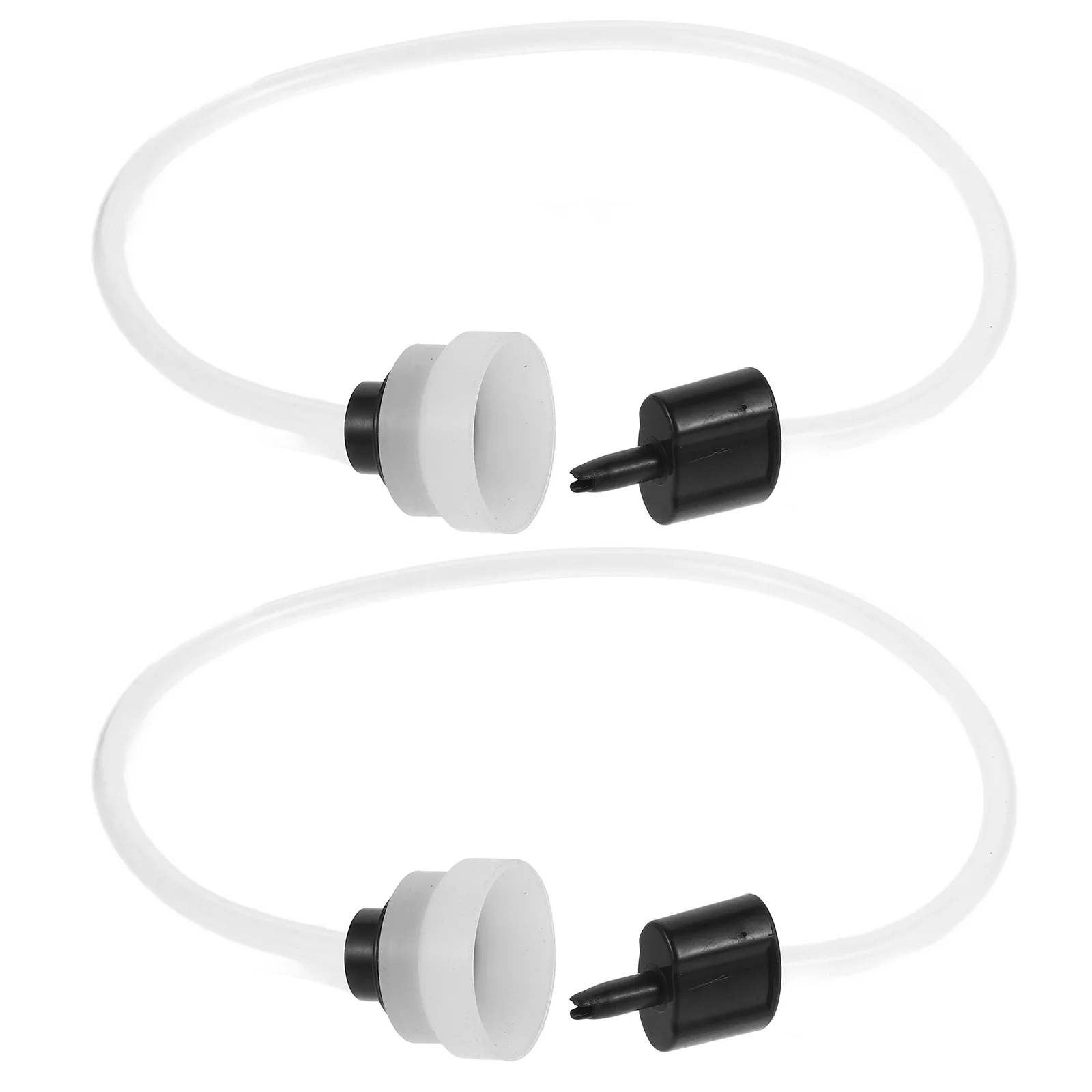 2 Pcs Vacuum Packaging Machine Seal Bags Sealer Hose Attachment Replacement Tube Accessory Container Flexible Plastic