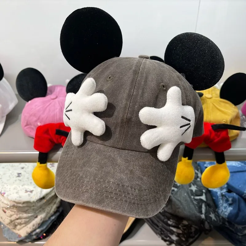 Meisjes Leuke Cartoon Muis Oren Baseball Cap Anime Eendenbek Stijl Y2K Outdoor Mode Zonnebrandcrème Zonnescherm Trendy Cap voor Vrouwen