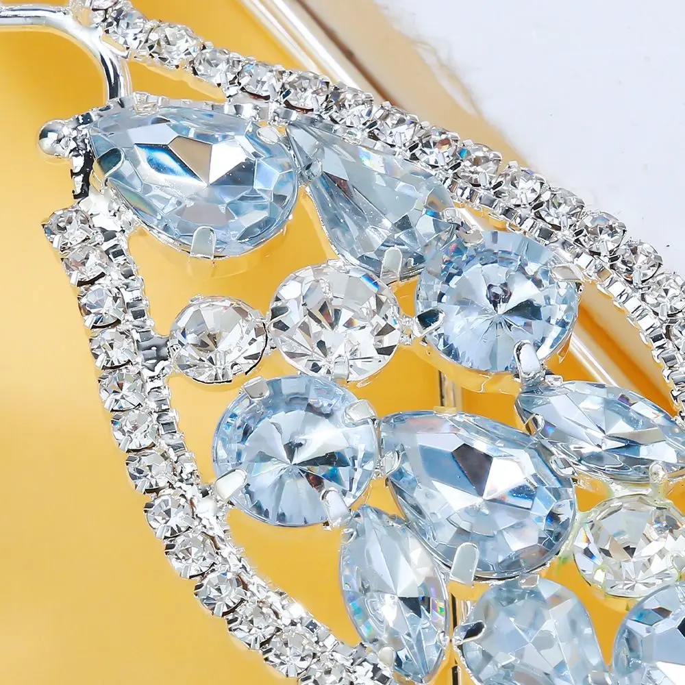 غير النظامية حجر الراين النظارات الإطار ضوء فاخر تألق كريستال العين الإطار خمر مجوهرات الحفلات المبالغة النظارات للجنسين