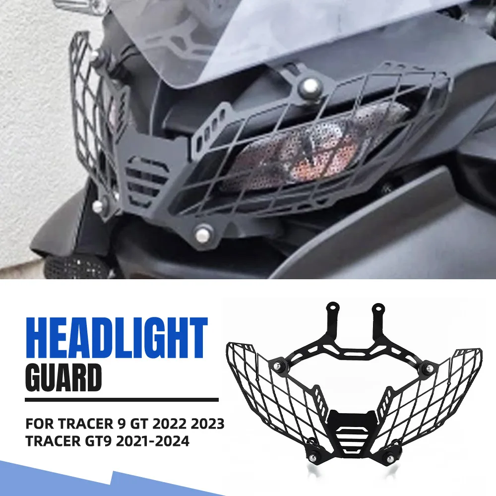 

For Yamaha Tracer 9 GT 2022 2023 Tracer GT9 2021-2024 Headlight Guard Cover Protector Tracer 9 GT Motorcycle Headlamp Grill