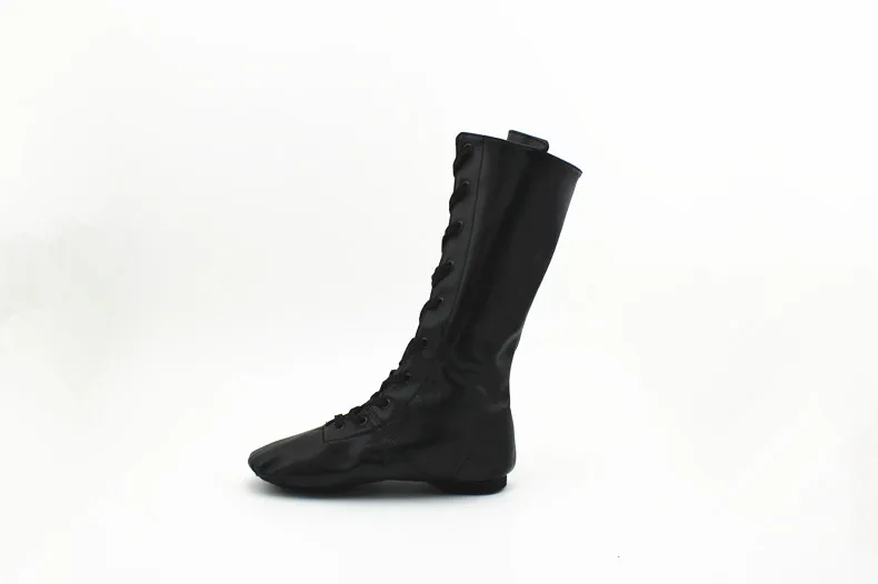 Free Shopping New PU Leather Long-barreled Belt High Modern Boots Jazz Dance Shoes