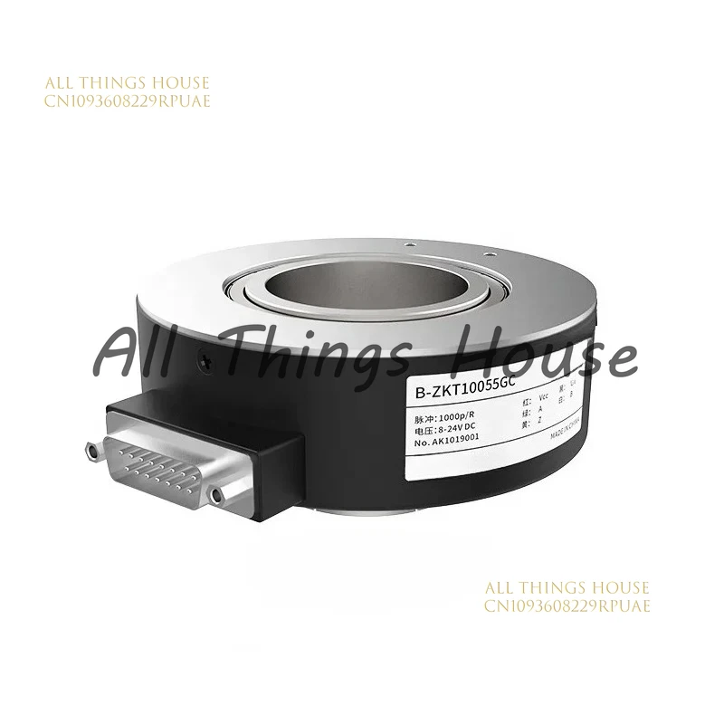 

оптический энкодер, внешний диаметр 100 мм, диаметр вала 30/45/55 мм, IP65, поворотные оптические энкодеры с полым валом