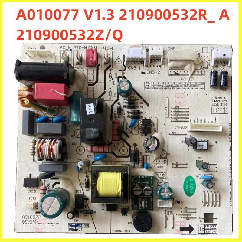 For Air Conditioning Control Board Main Board Air Conditioning Accessories A010077 V1.3 210900532R_ A 210900532Z/Q