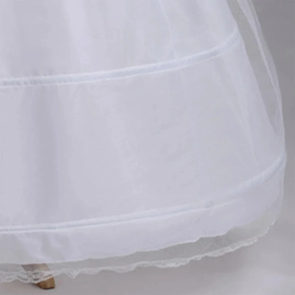 Wedding Petticoat 4 Crinoline Slip Underskirt Bridal Dress Hoop Vintage