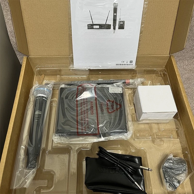 ULXD4  True Diversity 1-to-1 Wireless Microphone, Dynamic Handheld Mic BEAT58A