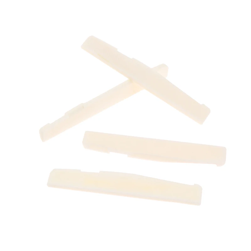 1pc Echt Knochen Brücke Sattel Für Folk Akustische Gitarre 72MM/74MM/76MM/80MM * 12MM