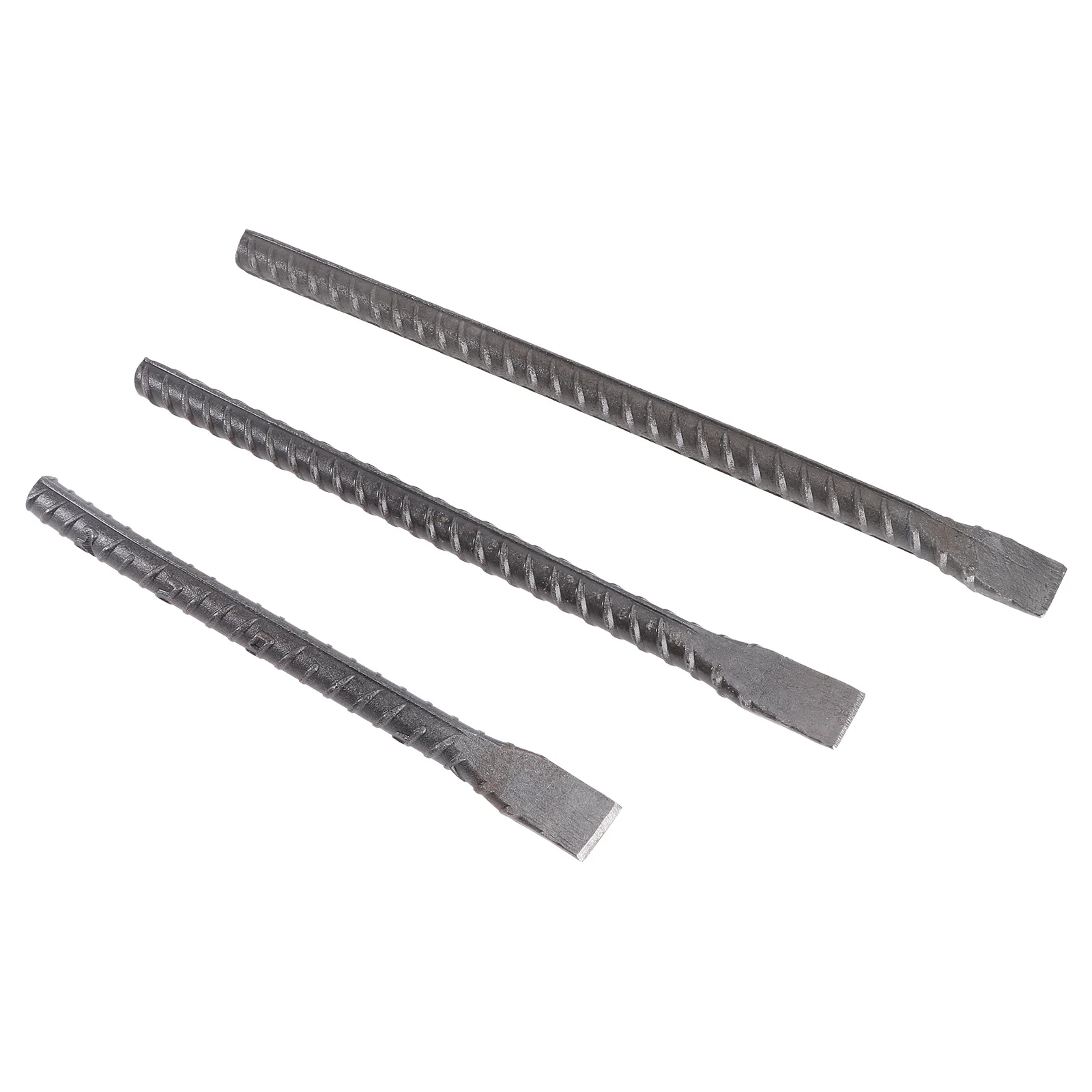 

3Pcs Thread Design Cement Chisels Premium Masonry Tools Stone Concrete Wall Carving and Excavation Cement Chisel